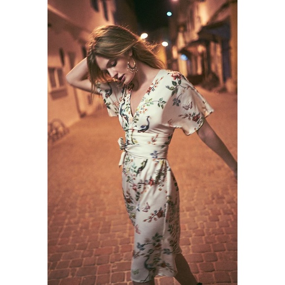 HTF NWT Anthropologie DRA Avión Kimono Dress - Picture 3 of 11